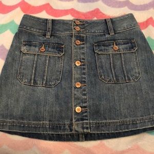 Abercrombie and Fitch Jean skirt
